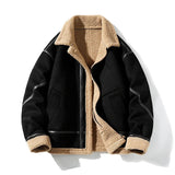 Men's Sherpa Lined Aviator Jacket