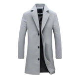 Men's Tailored Wool Overcoat