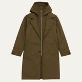 Men's Waterproof Hooded Long Parka with Insulation