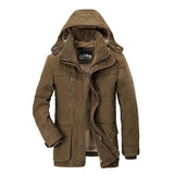 Men's Hooded Sherpa Lined Winter Parka