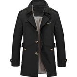 Men's Double Breasted Trench Coat