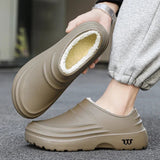 Men's Fleece Lined Slip-On Clogs