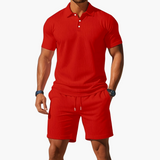Men's Lightweight Navy Two Piece Set