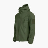 Men's Hooded Softshell Zip Jacket
