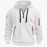 Men's Drawstring Hooded Pullover Hoodie