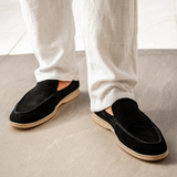 Men's Suede Penny Loafers