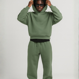 Men's Lightweight Black Oversized Hoodie