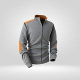 Men's Zip-Up Knit Cardigan Sweater
