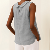 Women's Sleeveless Relaxed-Fit Lightweight Summer Blouse