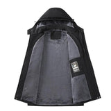Men's Hooded Sherpa Lined Outdoor Jacket