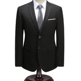 Men's Three-Piece Slim Fit Suit