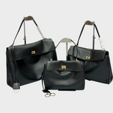 Women's Black Leather Bag