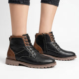 Men's Leather Lace Up Work Boots