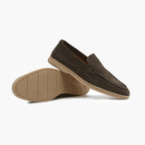 Men's Suede Penny Loafers