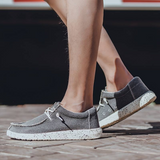 Men's Slip On Canvas Loafers