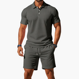 Men's Lightweight Navy Two Piece Set
