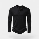 Men's Long Sleeve Henley T-Shirt