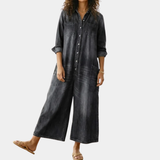 Women's Black Cotton Jeans