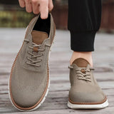 Men's Breathable Knit Casual Sneakers