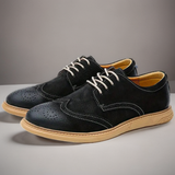 Men's Suede Casual Oxford Shoes