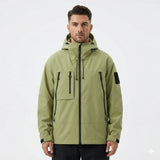 Men's Hooded Softshell Outdoor Jacket