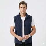 Men's Zip Front Utility Vest