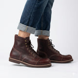 Men's Leather Lace Up Ankle Boots