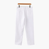 Men's Relaxed Fit Wide Leg Drawstring Trousers