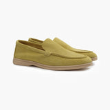 Men's Suede Penny Loafers