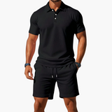 Men's Lightweight Navy Two Piece Set
