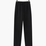 Men's Relaxed Fit Linen Drawstring Trousers
