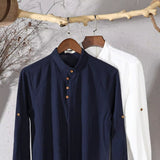 Harbour Weston | Men's Linen Button-Up Shirt