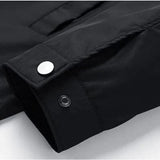 Men's Stand Collar Zip Jacket