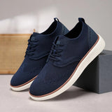 Men's Breathable Knit Casual Sneakers