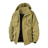 Men's Hooded Utility Zip Jacket
