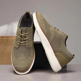 Men's Breathable Knit Casual Sneakers