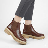 Men's Leather Chelsea Work Boots