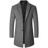 Men's Single Breasted Tailored Overcoat