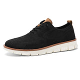Men's Breathable Knit Casual Sneakers