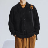 Men's Cable Knit Button Cardigan