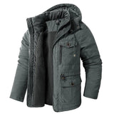 Men's Hooded Sherpa Lined Utility Parka