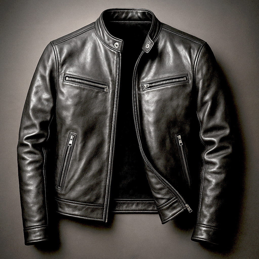 Men's Brown Leather Jacket