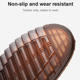 Men's Perforated Leather Slip-On Loafers