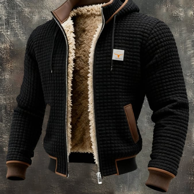 Men's Padded Thermal Wind-Resistant Winter Jacket