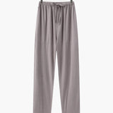 Men's Relaxed Fit Linen Drawstring Trousers