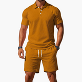 Men's Lightweight Navy Two Piece Set