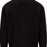 Men's Relaxed-Fit Collared Utility Jacket with Pockets