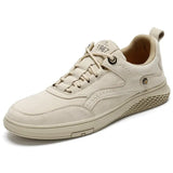 Men's Suede Casual Lace-Up Shoes