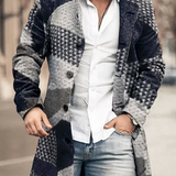Men's Double-Breasted Wool Coat