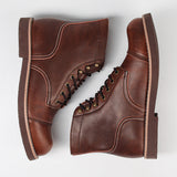 Men's Leather Lace Up Ankle Boots